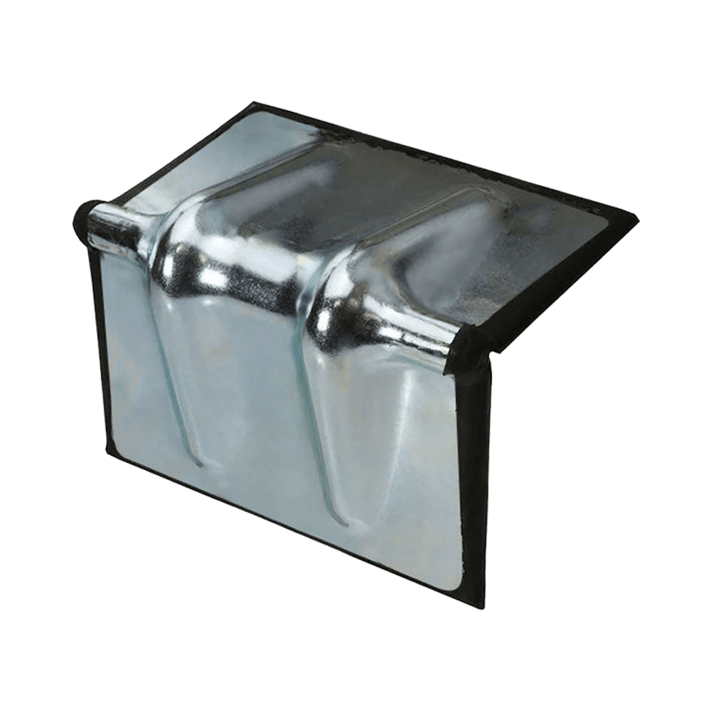 Protector de esquinas de acero con revestimiento de goma