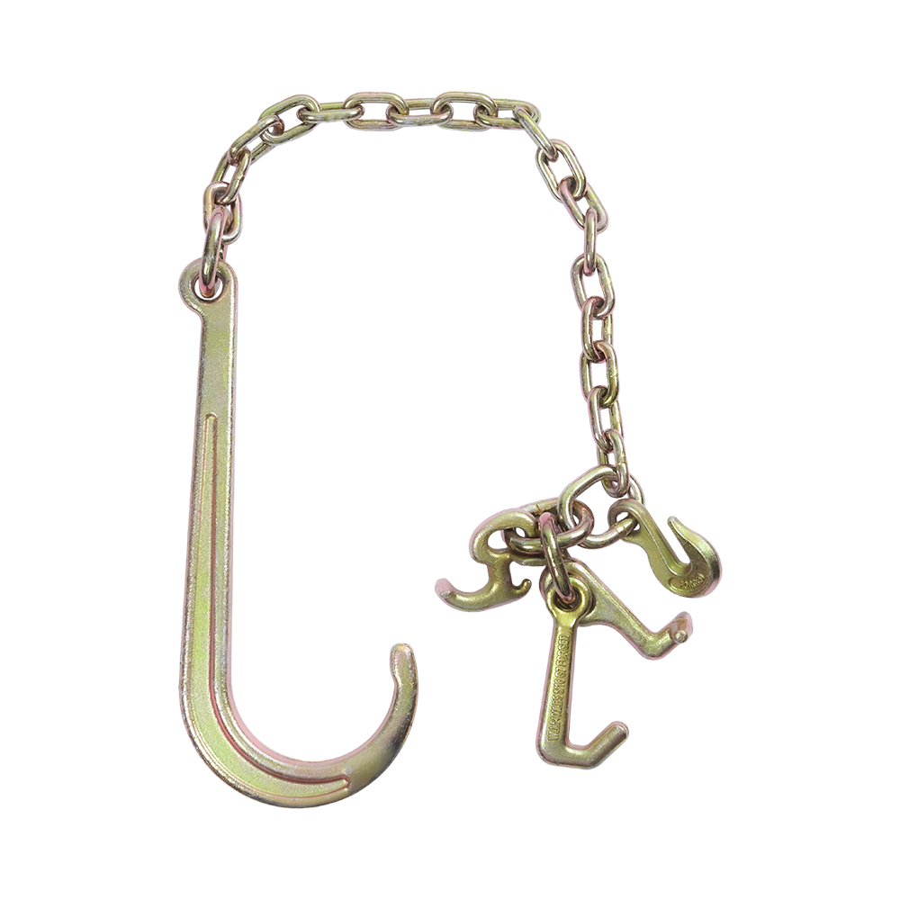 Cadena de remolque y arrastre con cadena chapada en oro G70 de 5/16