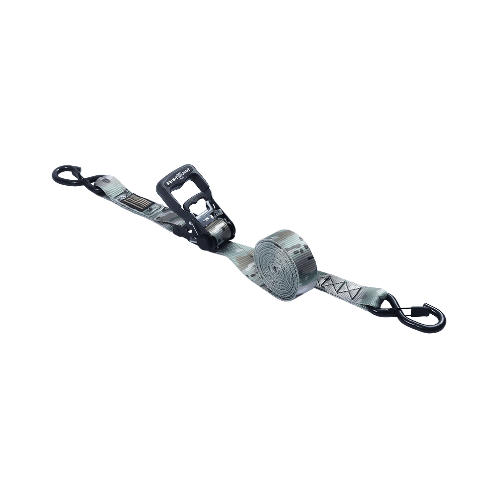 Hebilla de trinquete de goma de camuflaje para portaequipajes de techo de vehículos todo terreno para barcos y automóviles