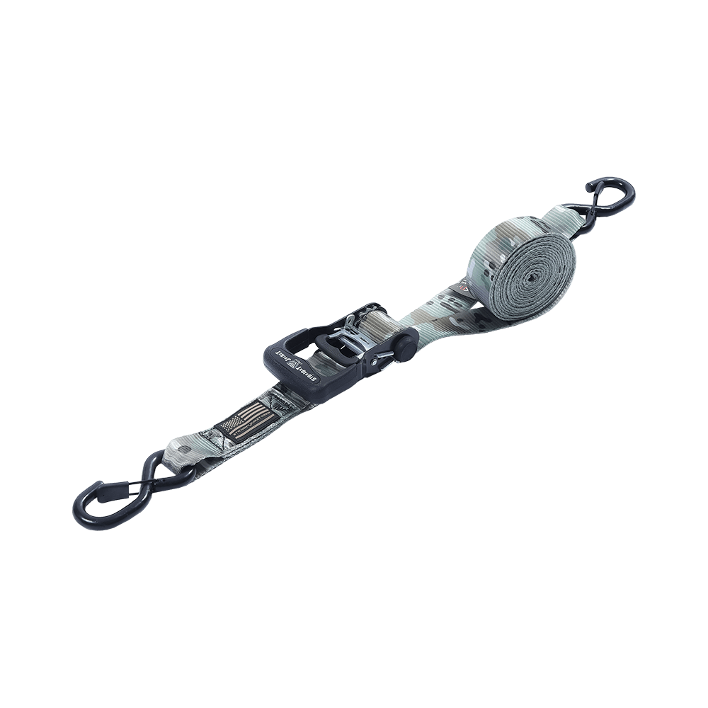 Hebilla de trinquete de goma de camuflaje para portaequipajes de techo de vehículos todo terreno para barcos y automóviles