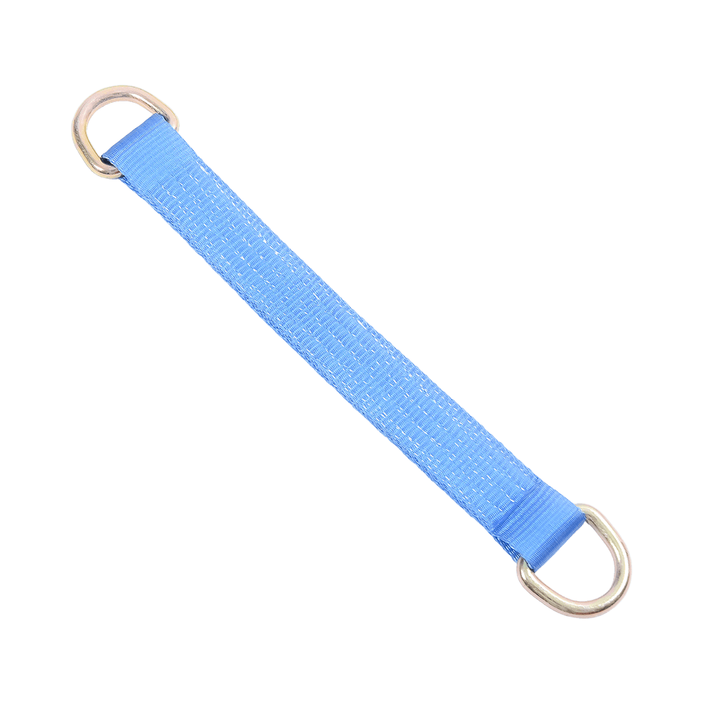 Correa de carga Eje de remolque Manguito protector Bridas de trinquete con anillo en D