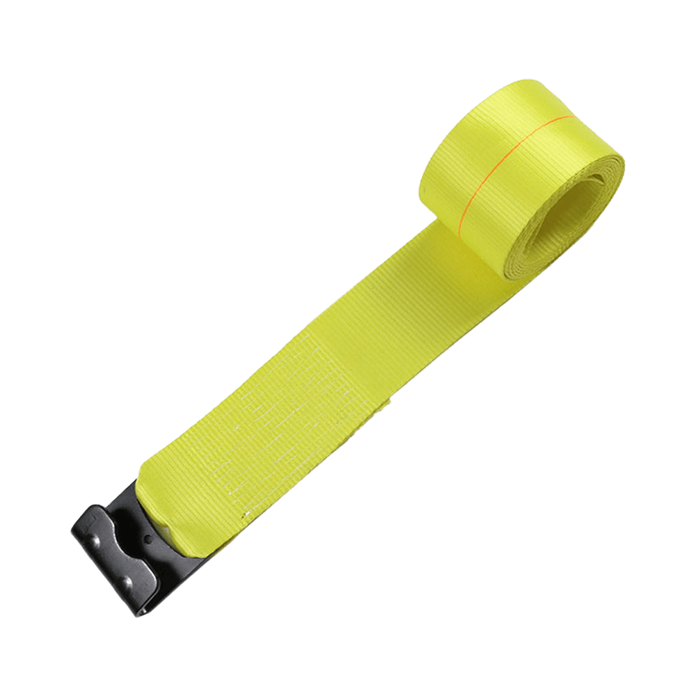 Correa para cabrestante Redline de 4 pulgadas con gancho plano