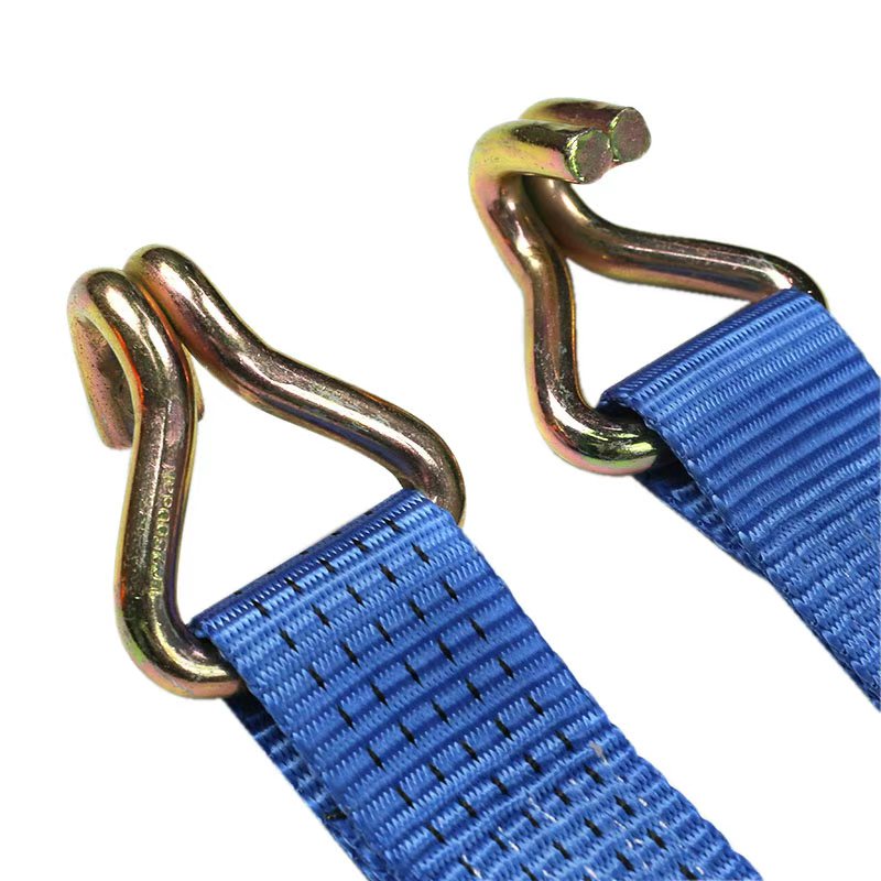 Correas de trinquete de mango largo de acción inversa y conducción de engranajes de 50 mm y 5 toneladas