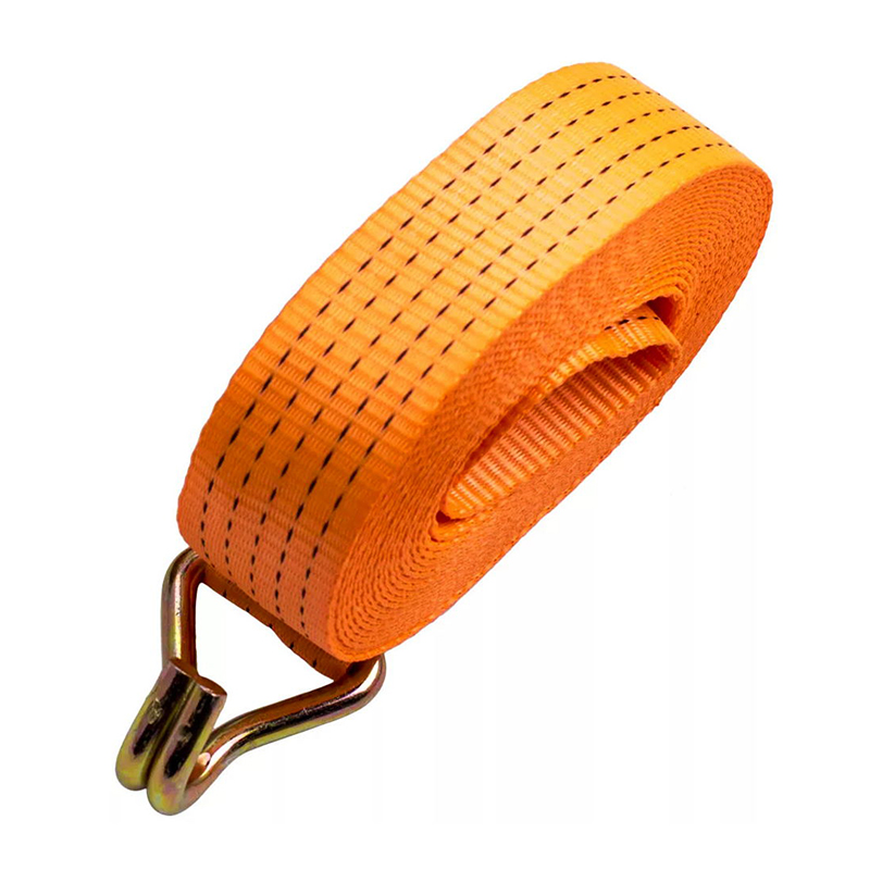 correa resistente de la carga del amarre del cargo del poliéster del camión del transporte de 50m m 5t