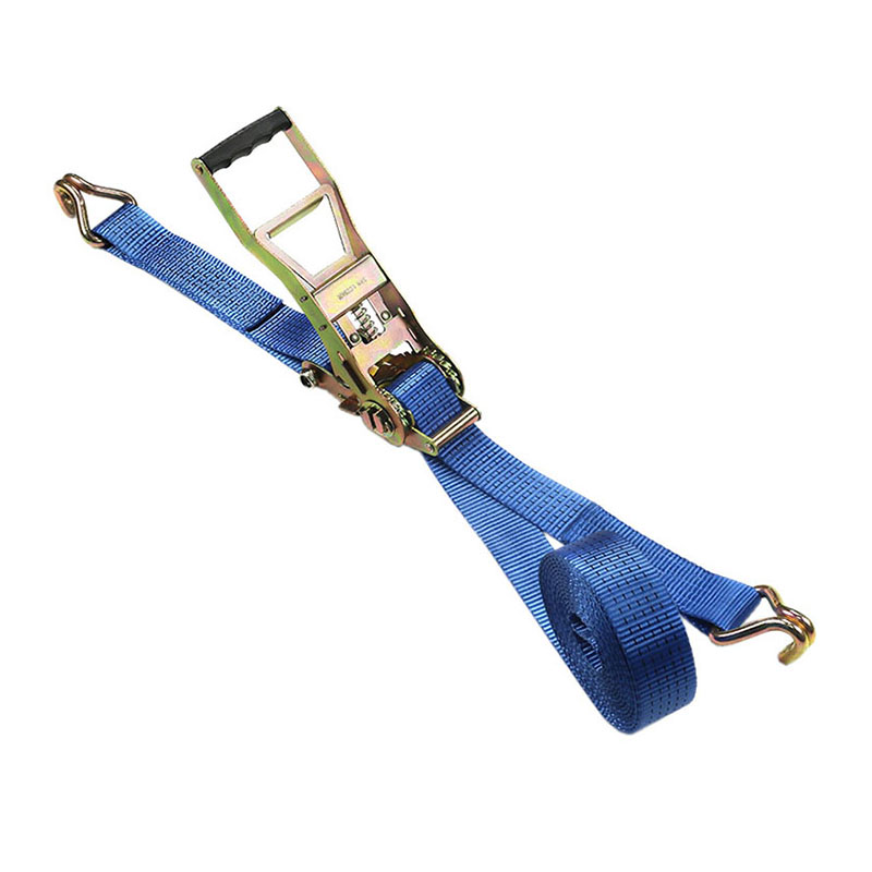 Correas de trinquete de mango largo de acción inversa y conducción de engranajes de 50 mm y 5 toneladas