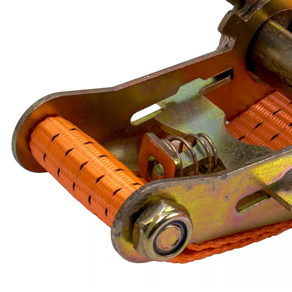 correa resistente de la carga del amarre del cargo del poliéster del camión del transporte de 50m m 5t