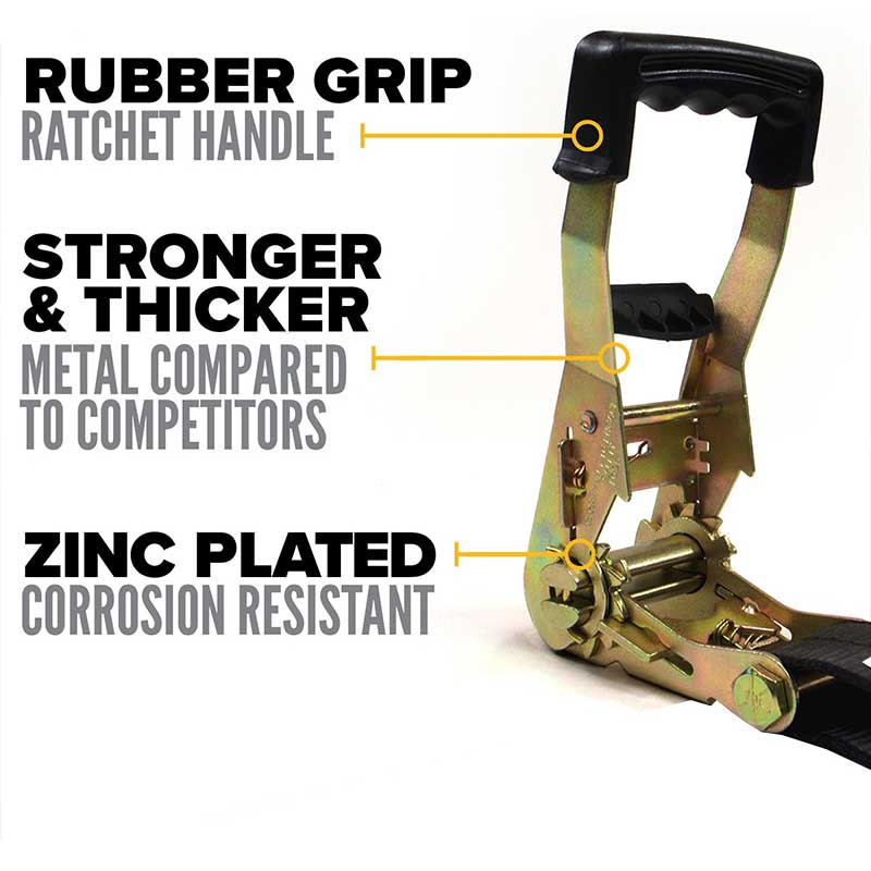 Correa de trinquete para industria pesada Blackline de 2