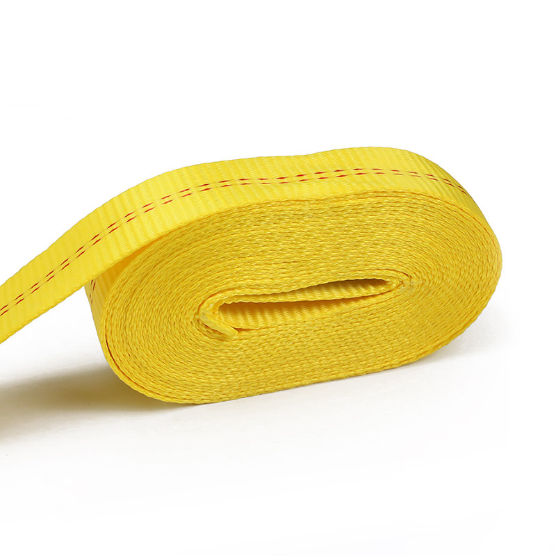 Correa de trinquete de 2 pulgadas de línea roja doble con extensión de ancla de cadena