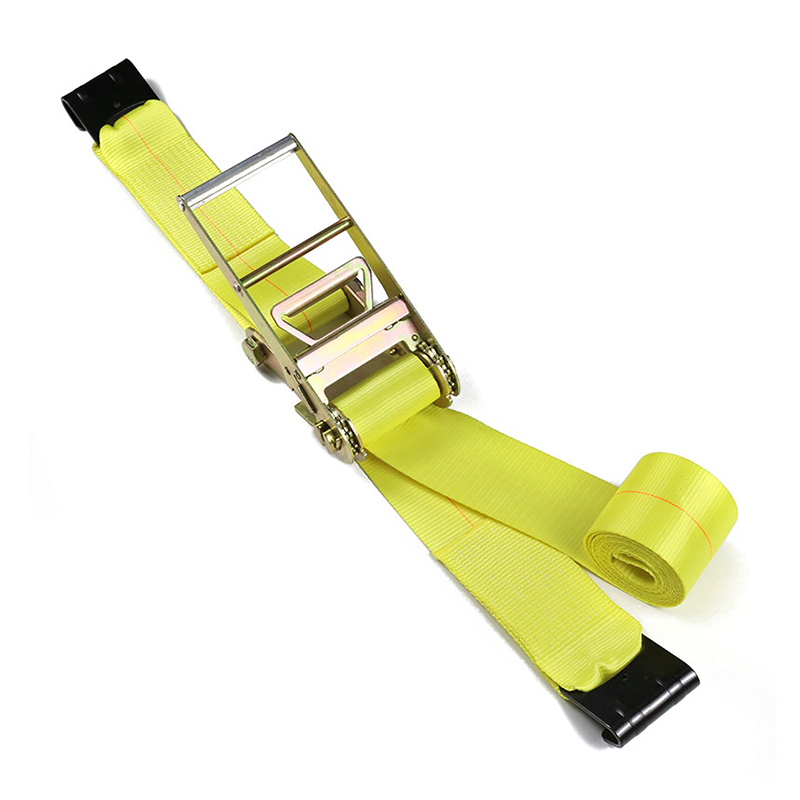 Correas de amarre de carga de poliéster de 4 pulgadas para remolques de plataforma