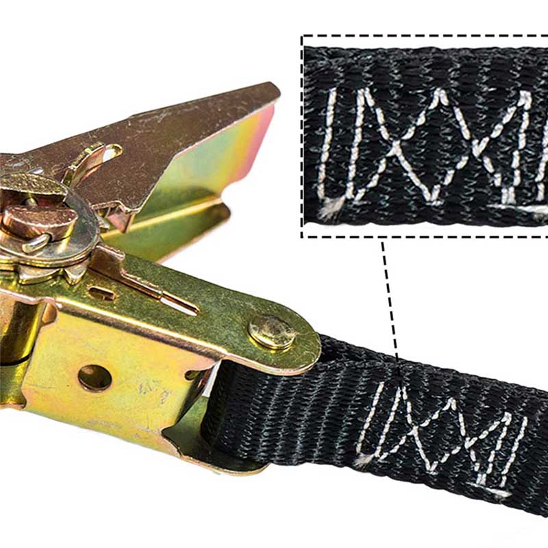 La correa de trinquete sin fin negra de 1 x 10'