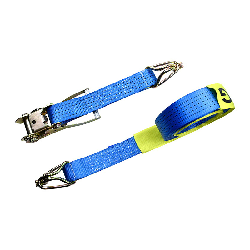 Cuerdas de amarre de carga con trinquete estándar australiano personalizadas de 50 mm de la marca Force con mangas