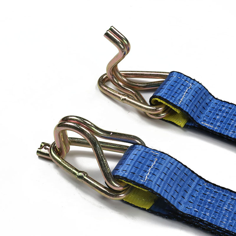 Las correas de trinquete con gancho de cisne 5T más largas de 2 pulgadas