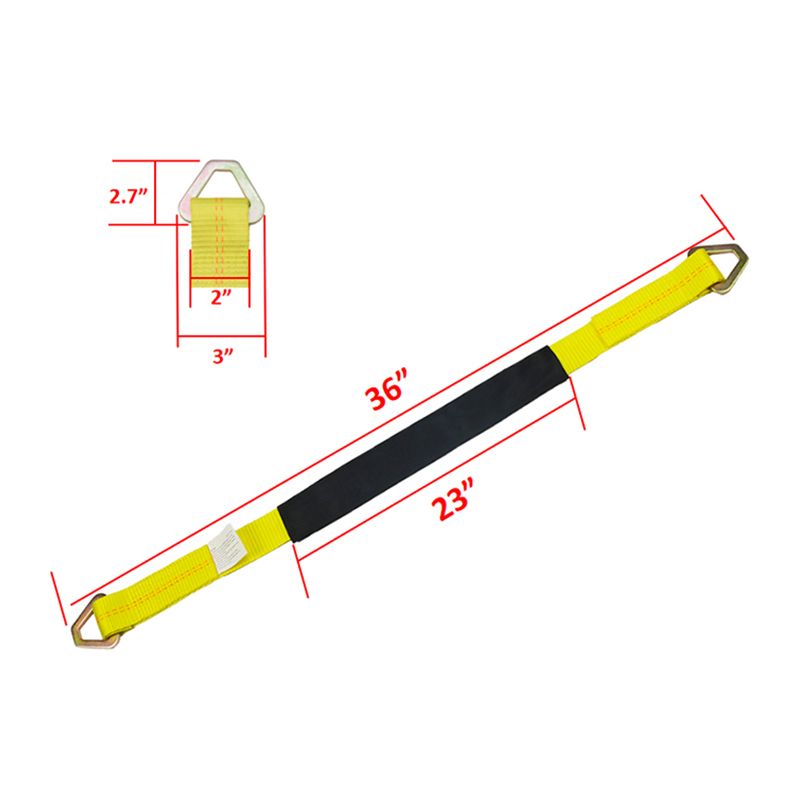 Paquete de 4 correas para eje, correa para bajar la rueda del neumático de 2 pulgadas