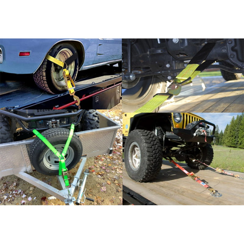 The Car Carrier Strap Rueda de transporte de automóviles de 10000 libras