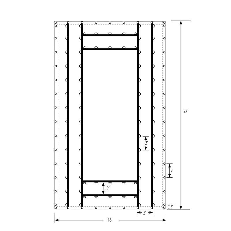 Lonas enrollables de alta resistencia
