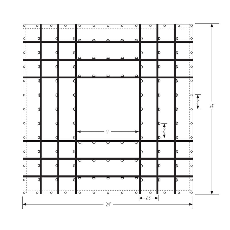 La lona ligera para maquinaria