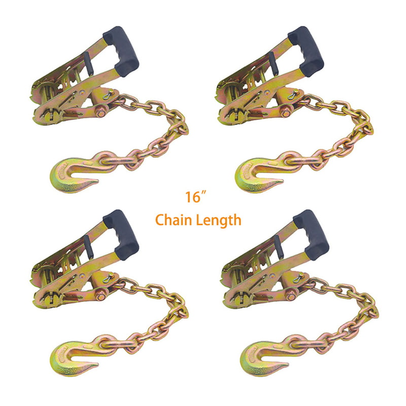 The Wheel Lift Strap Correa de lazo de 10000 libras con cadena