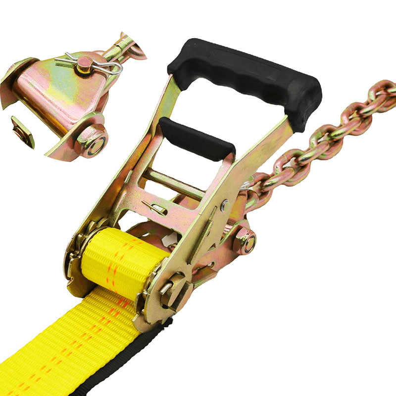 The Wheel Lift Strap Correa de lazo de 10000 libras con cadena